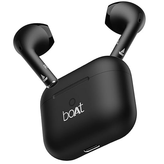 boat-airdopes-joy-35hrs-battery-fast-charge-iwp-tech-low-latency-2mic-enx-type-c-port-v5-3-bluetooth-earbuds-tws-ear-buds-wireless-earphones-with-micjet-black